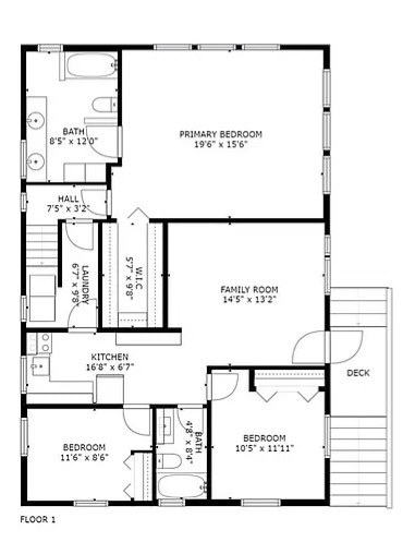 Floor Layout - 47-334 Waihee Rd