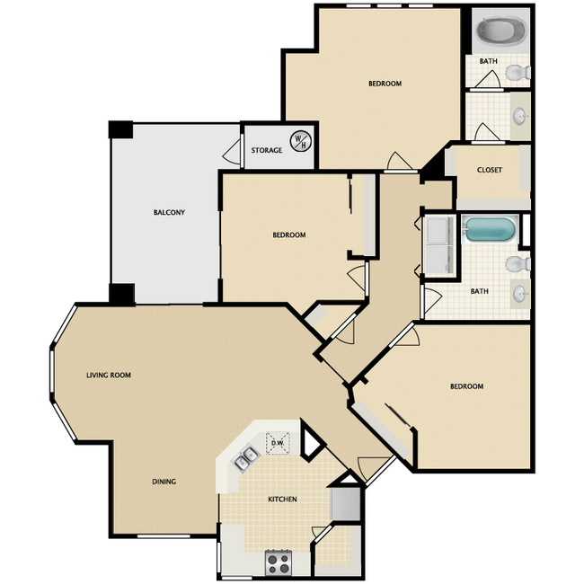 Floorplan - The Sterling