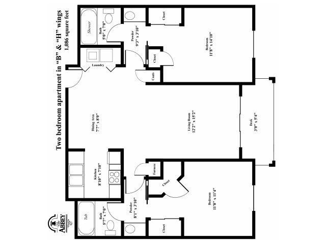 2C - The Abbey Apartments