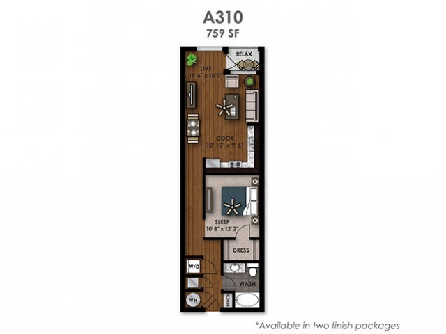 Floorplan - AMLI Riverfront Park