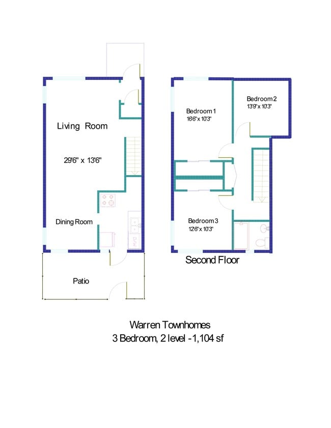 Floorplan - Townhomes at Two Creeks