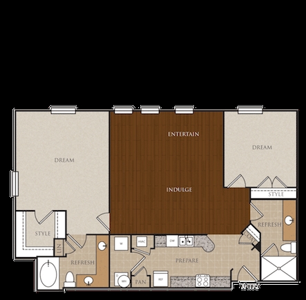 Floorplan - Bell Tower Flats