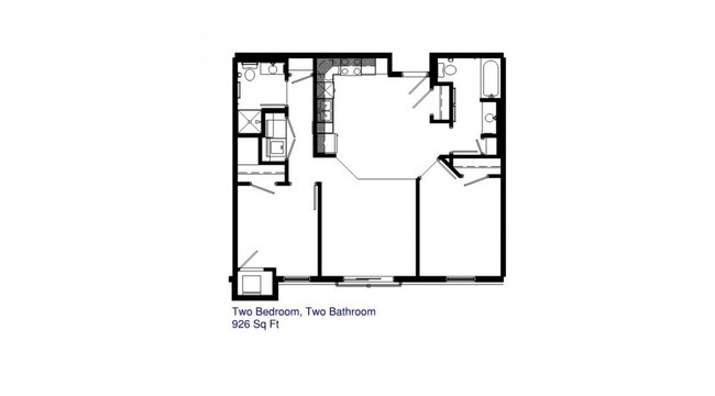 Floorplan - Forest Oak Apartments