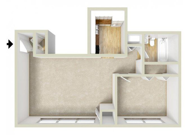 Floorplan - The Heritage at Old Town