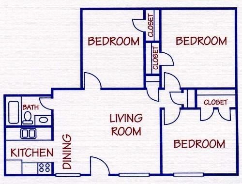 3BR/1BA - Park Creek Manor Apartments