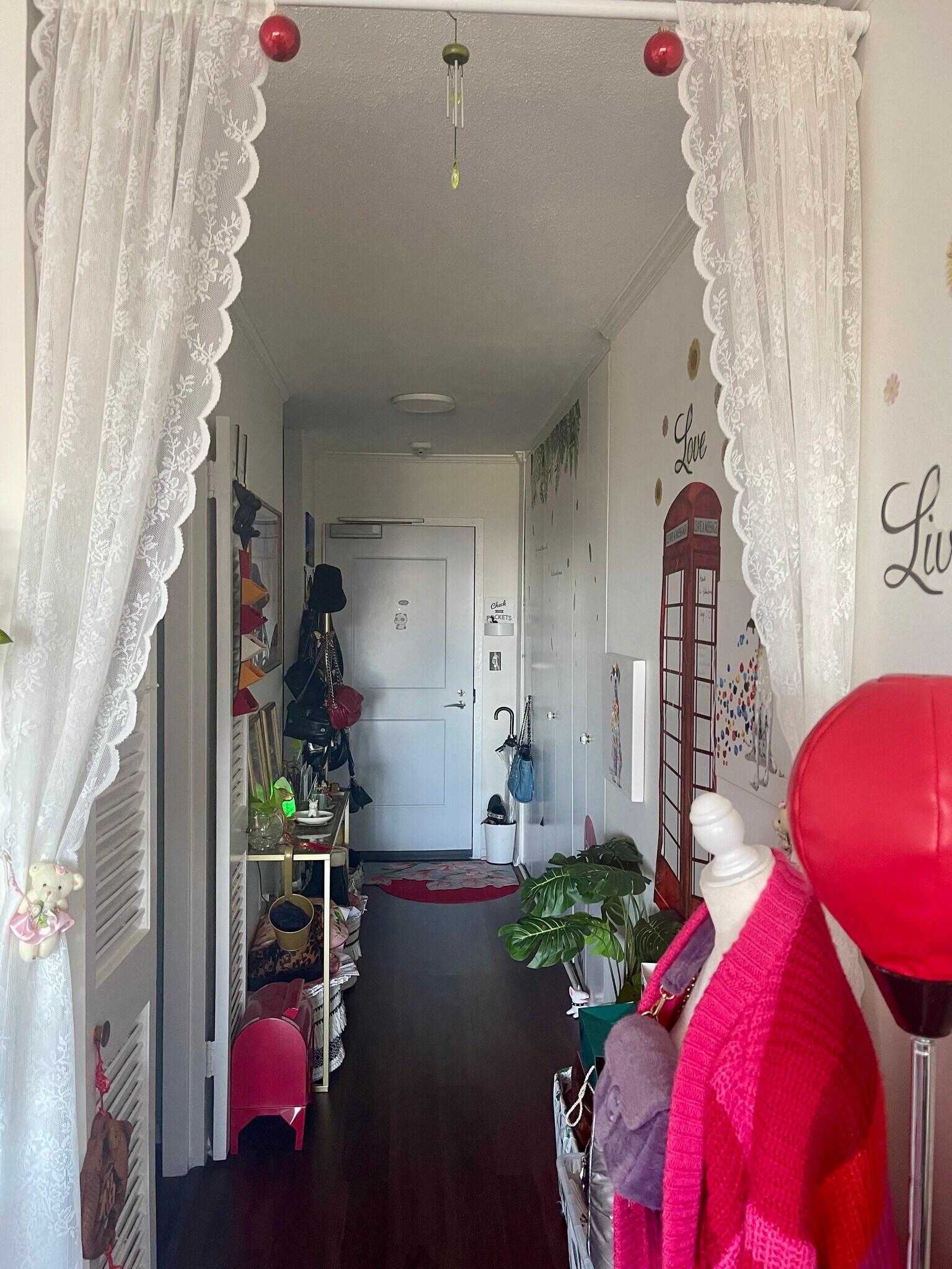 entrance with tons of closets - 6 Whittier Plz