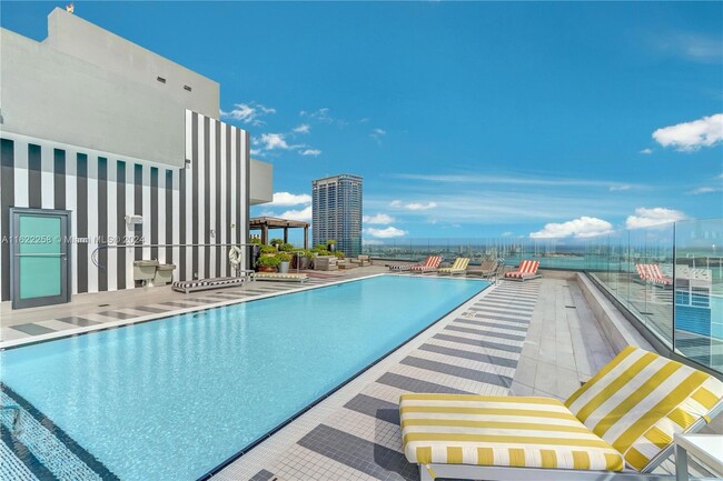 Rooftop Pool - 1300 S Miami Ave