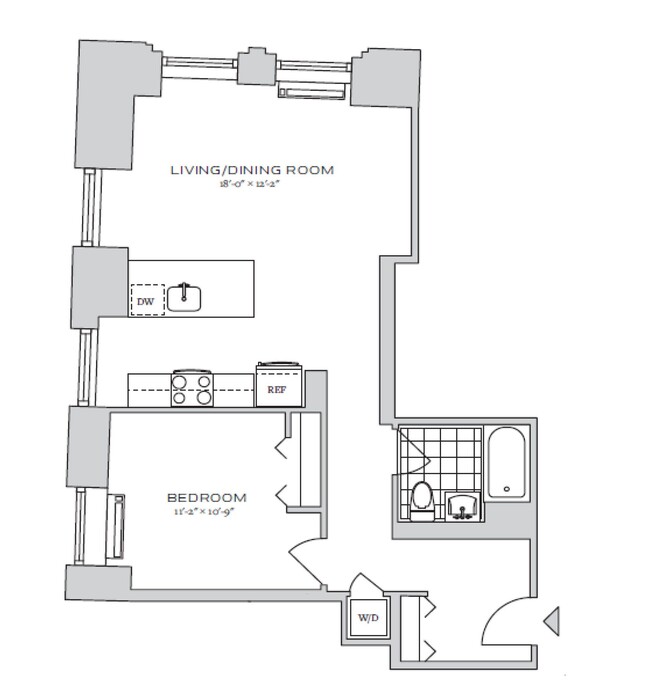 Floorplan - 70 Pine Apartments