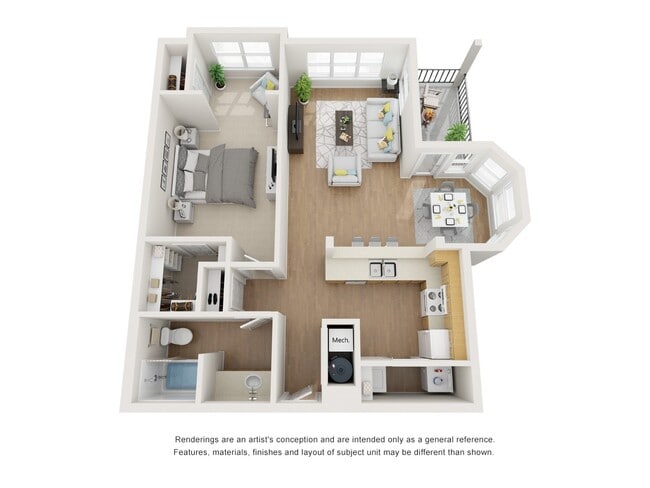 Floorplan - Maple Knoll Apartments