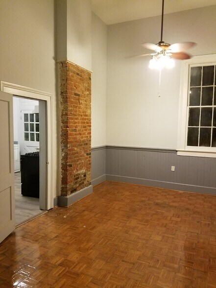 Living Room: Entering from Alley door - 921 N Miro St