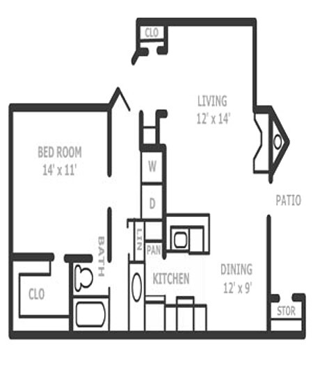 1BR/1BA - Woods on the Fairway
