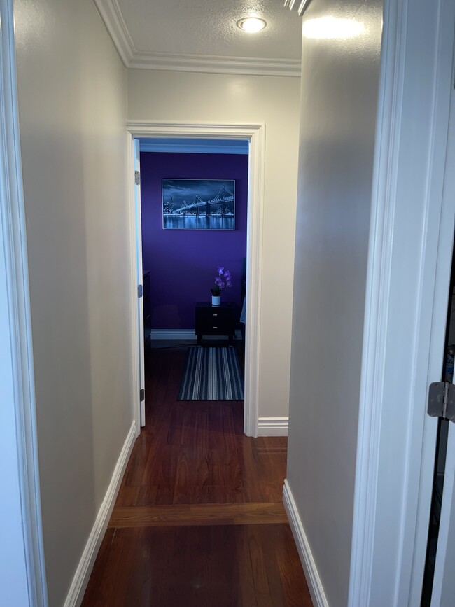 Hallway to the master bedroom - 13407 S Wilton Pl