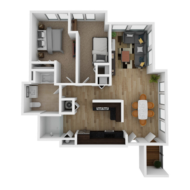 Floorplan - Urbane Townhomes