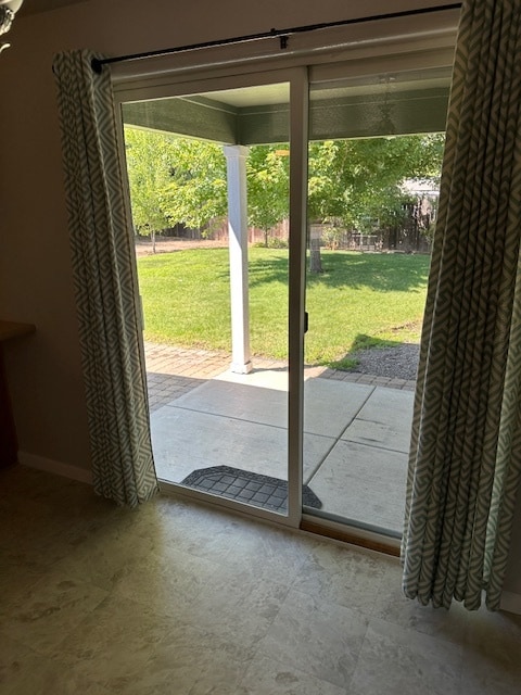 Back yard-View from Dining Area - 1468 Andrew Dr