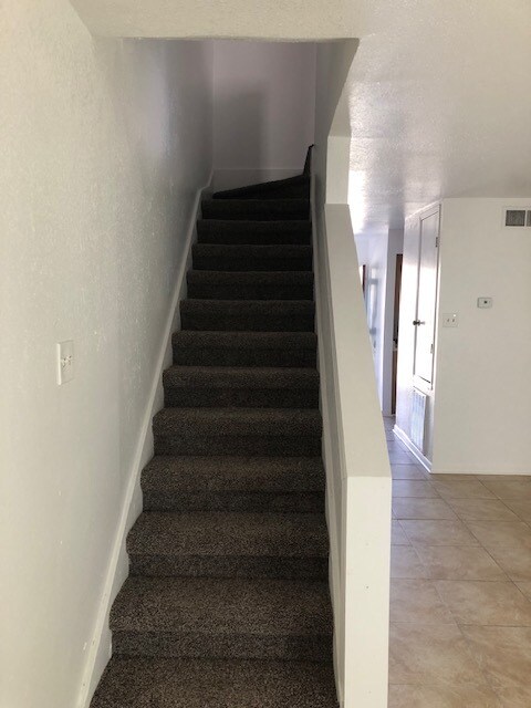Stairs to upstairs - 4340 Georgia Ave