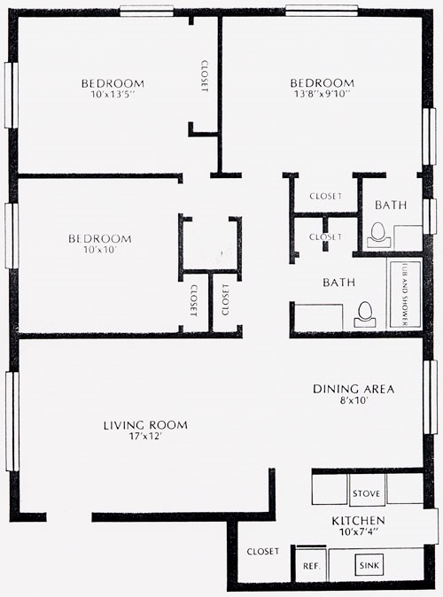 3BR/2BA - Lakewood Village