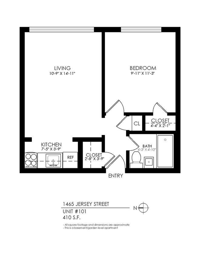 Floorplan - 1465 Jersey