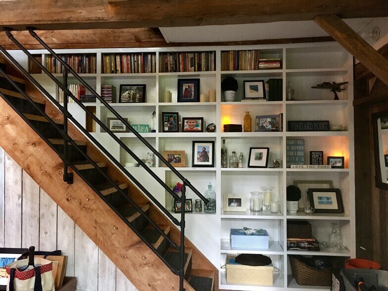 stairs to second floor - 395 Nut Plains Rd