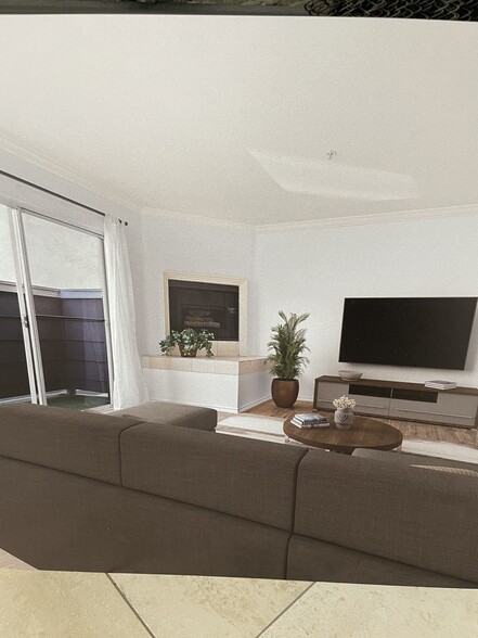 Living Room - Furnished - 4511 Murietta Ave