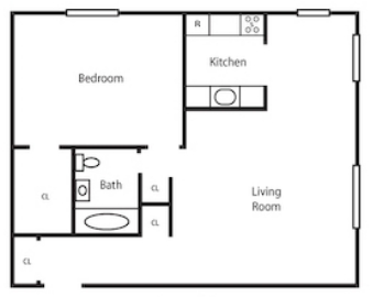 1BR/1BA - 28 West Apartments List