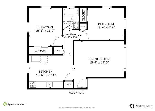 2BR, 1BA - 800SF - 1817 Burnet Ave - Utilities Included