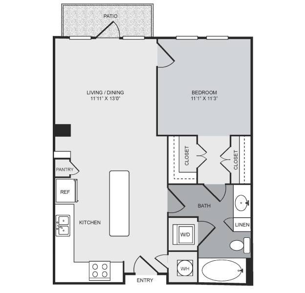 Floorplan - Cantabria at Turtle Creek