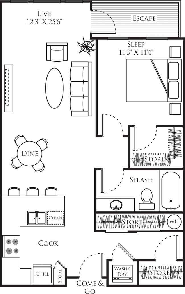 Floorplan - red160