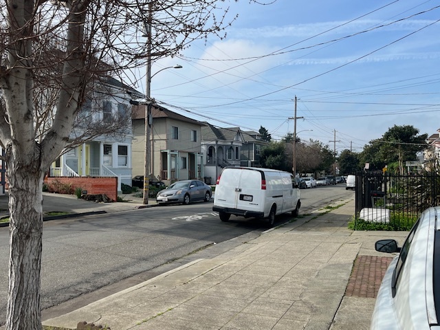 Street view (West) from apartment - 984 54th St