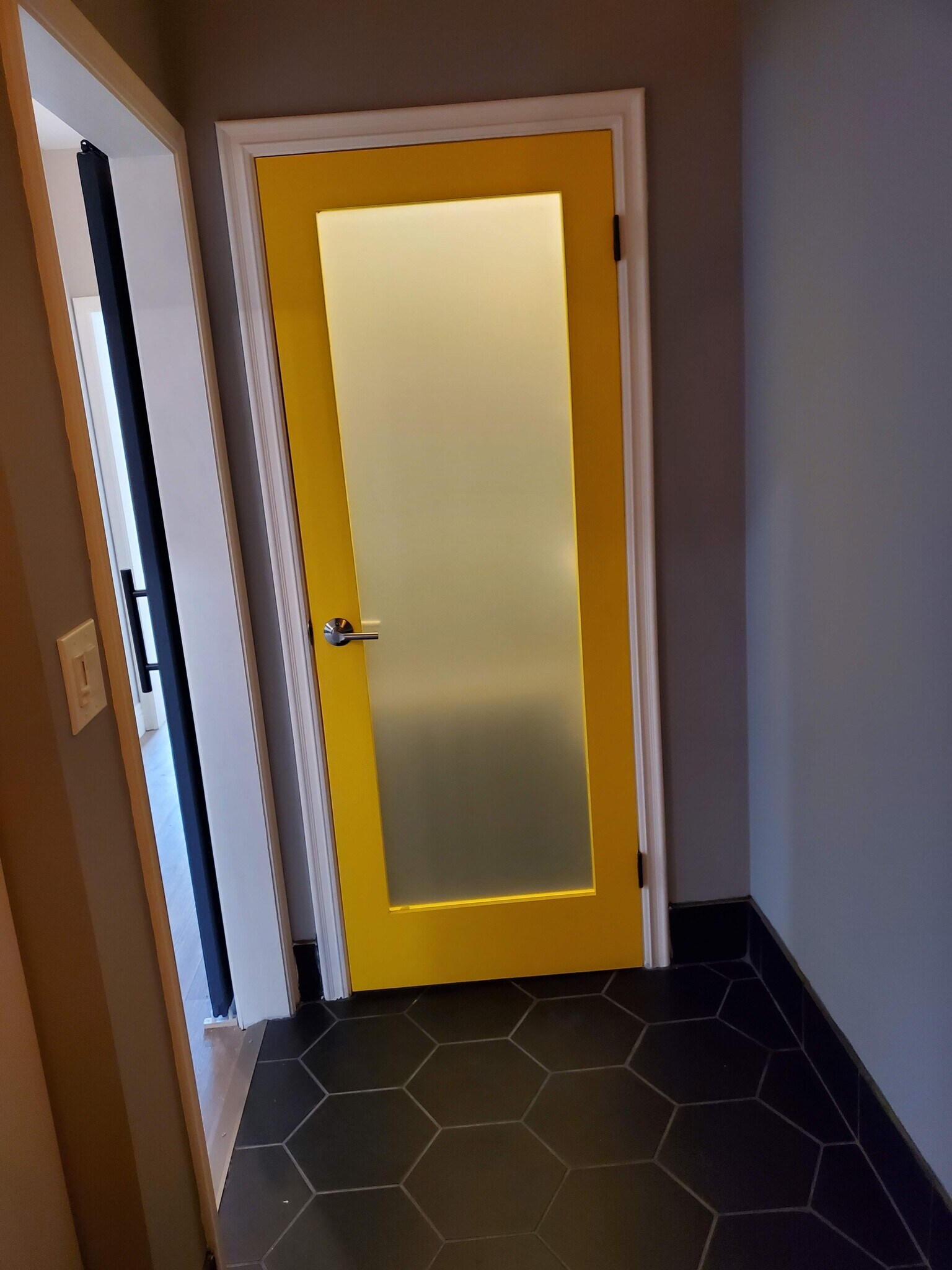 Walk-in closet in bathroom - 579 W. 13th St