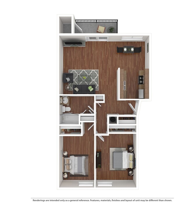 Floorplan - Beverly Grove Apartments