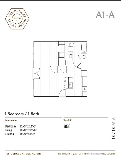 A1-A - Residences at Lexington
