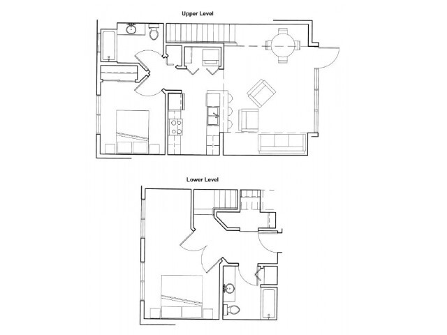 2x2 Townhome - 1611 on Lake Union