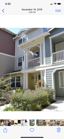 Front Entry Of Townhome - 1506 Jetty Dr