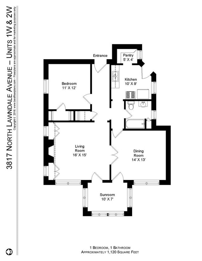 Building Photo - 3817 N Lawndale Ave