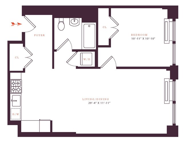 Floorplan - The Nathaniel