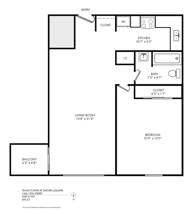 Floorplan - Tamai Tower at Sakura Square
