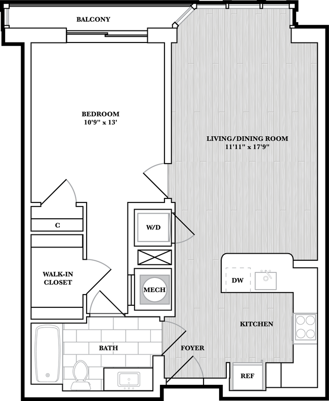Floorplan - Cathedral Commons