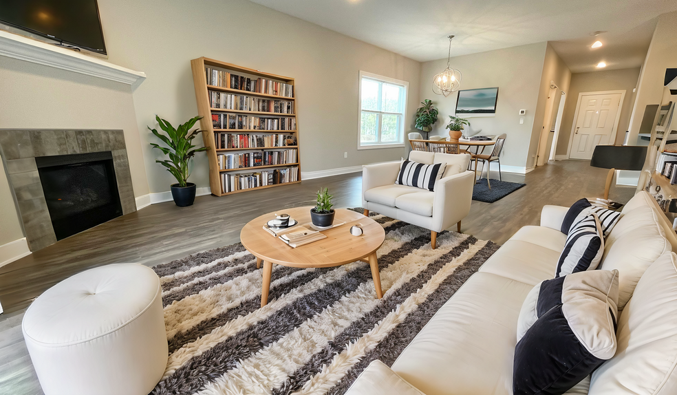 Living Room - Virtually Staged - 4284 Tisbury Ln