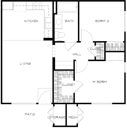 Unit B - Jasmine at Founders Village Senior Housing