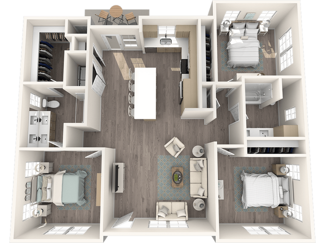 Floorplan - Solace at Rainier Ridge