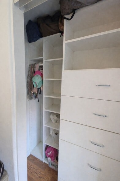 Closet built-ins with drawers - 3956 Texas St