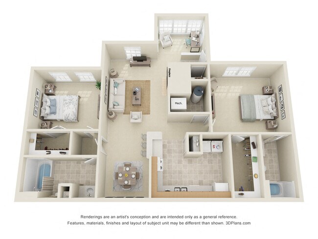 Floorplan - Chase Village Apartments