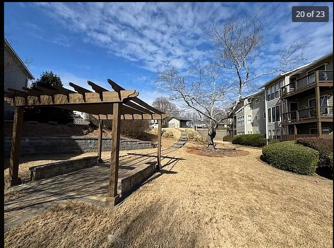 Back Yard - 601 Park Ridge Cir