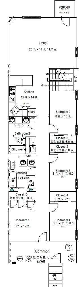 Building Photo - HUGE 4bed/2bath Condo Quality GARDEN unit in Wicker Park! Central Air! In-Unit Laundry!