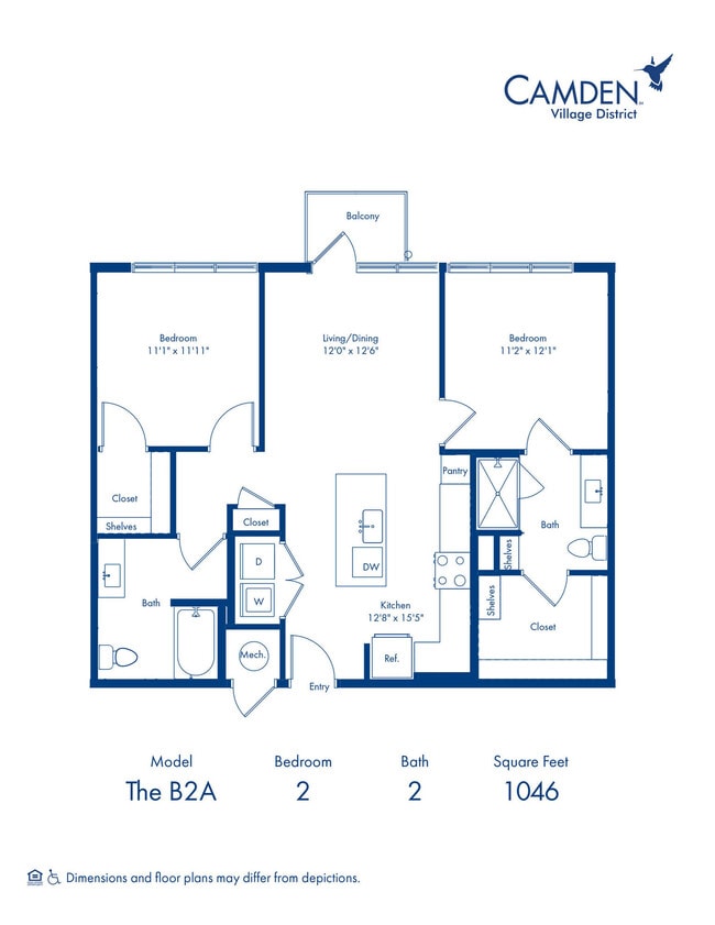 Floorplan - Camden Village District