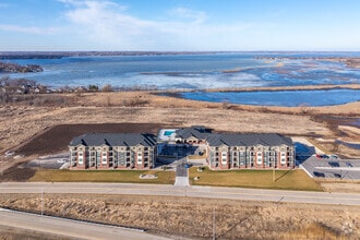 Aerial - Red Earth Apartments- On Lake Butte Des Morts
