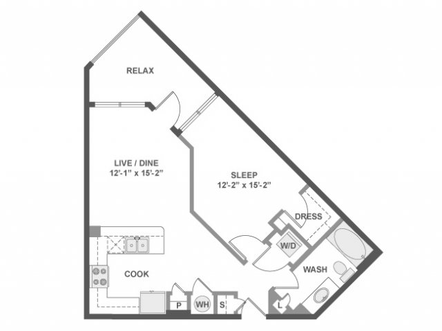 Floorplan - AMLI Frisco Crossing