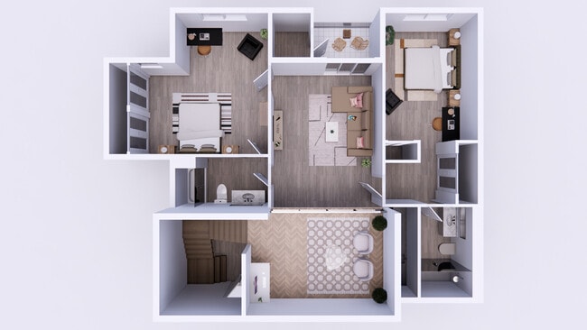 Floorplan - Taj Estates of Franklin
