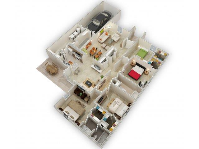 Floorplan - Raeford Fields