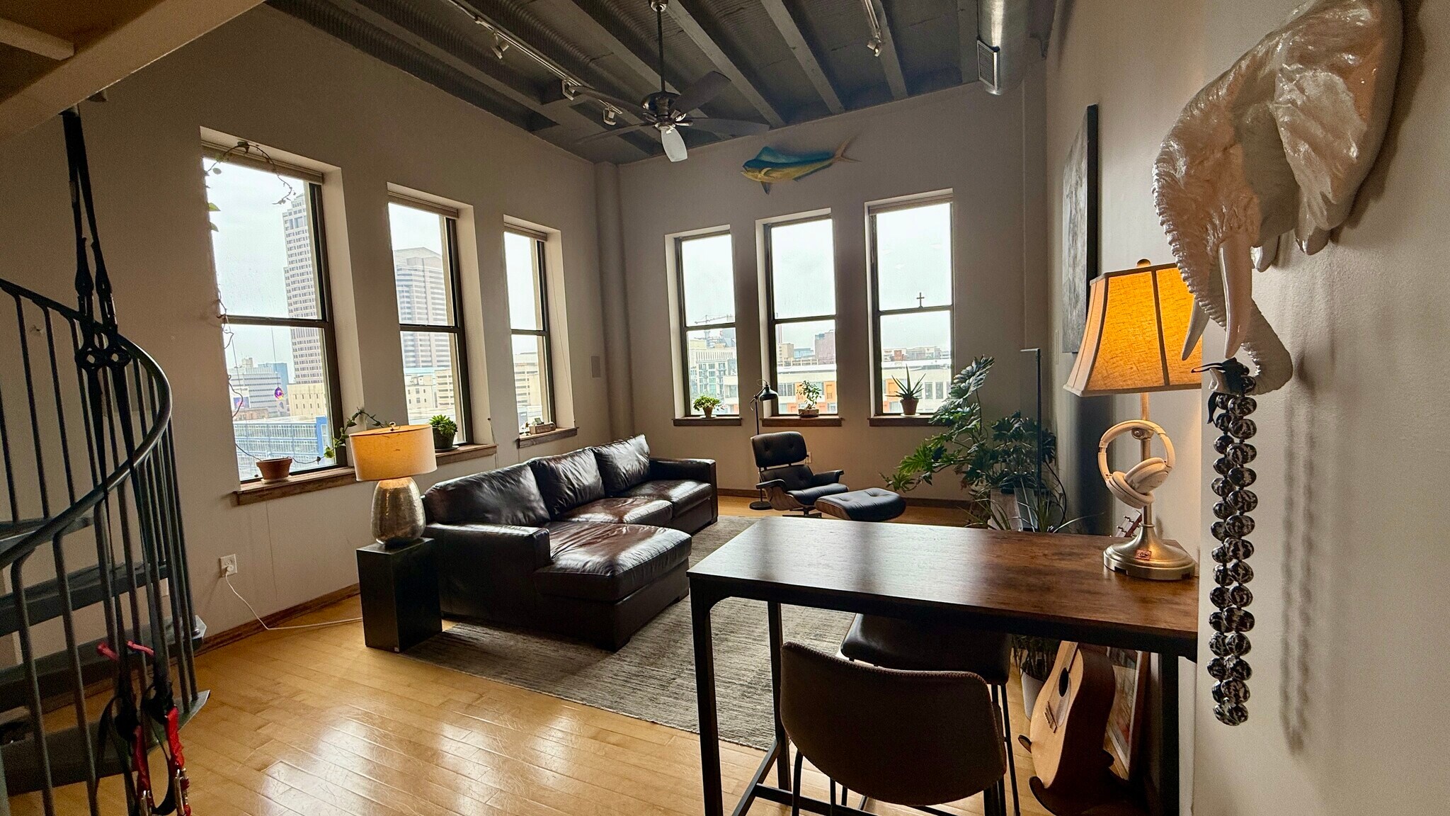 Living Room from Hall - 110 N 3rd St